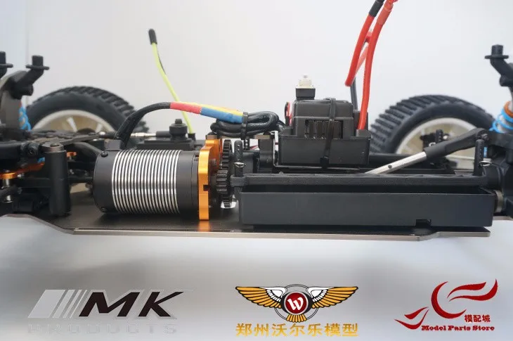 MK 1/8 электрический бесщеточный автомобильный двигатель Hobbywing 100A ESC