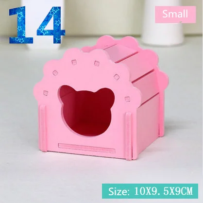 Домашние игрушки для хомяка из дерева, домашние игрушки хомяк, Золотой Шелковый медведь, домик для сна, игрушка, зимний теплый домик, качели, клетка для хомяка