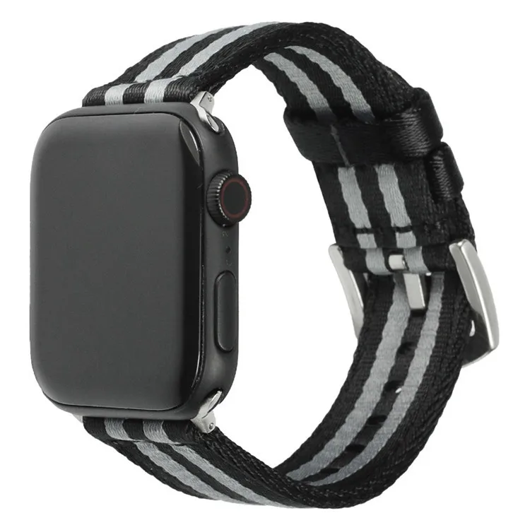 6 видов цветов тканые нейлон мягкие замена ремешок для Apple Watch Series4/3/2/1 классической пряжкой 42 мм 38 мм ремешок для iwatch Группа