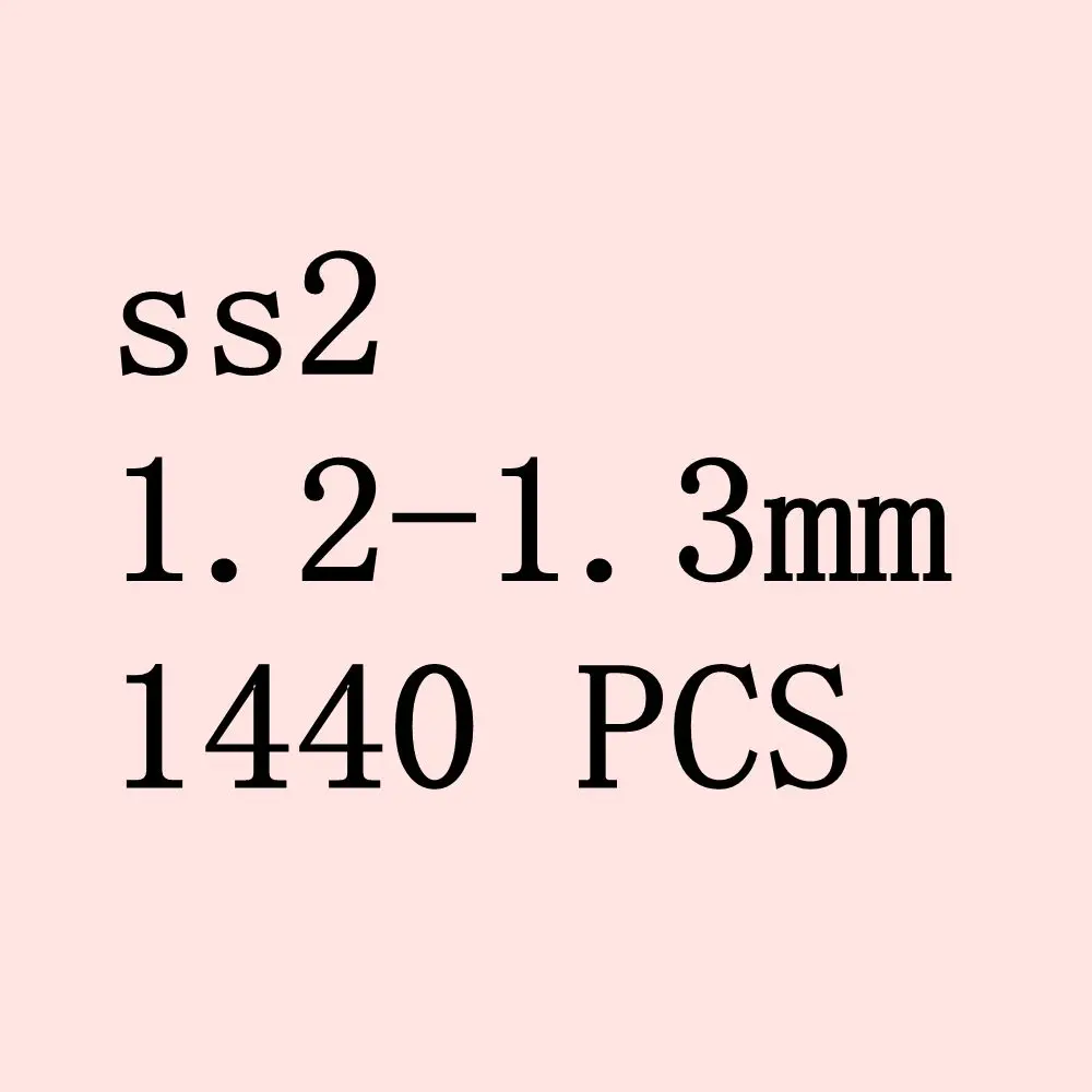 ss2 1 point 2mm Стразы для дизайна ногтей светлый топаз цвет мини точечный Кристалл камни свободные бусы со стразами DIY украшения для ногтей - Цвет: ss2 1 point 2mm