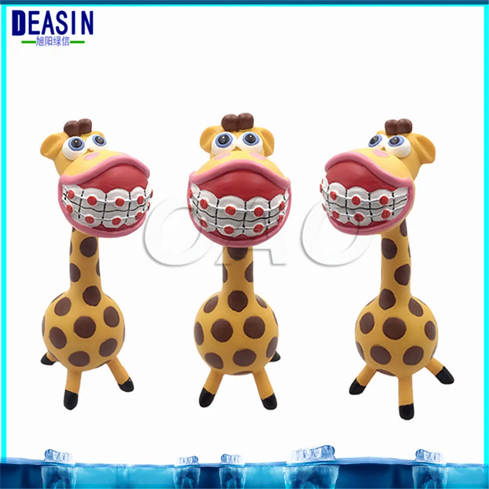

Dental Artware Teeth Handicraft Dental Clinic Decoration Furnishing Articles Creative Sculpture Giraffe Gift Crafts Toys