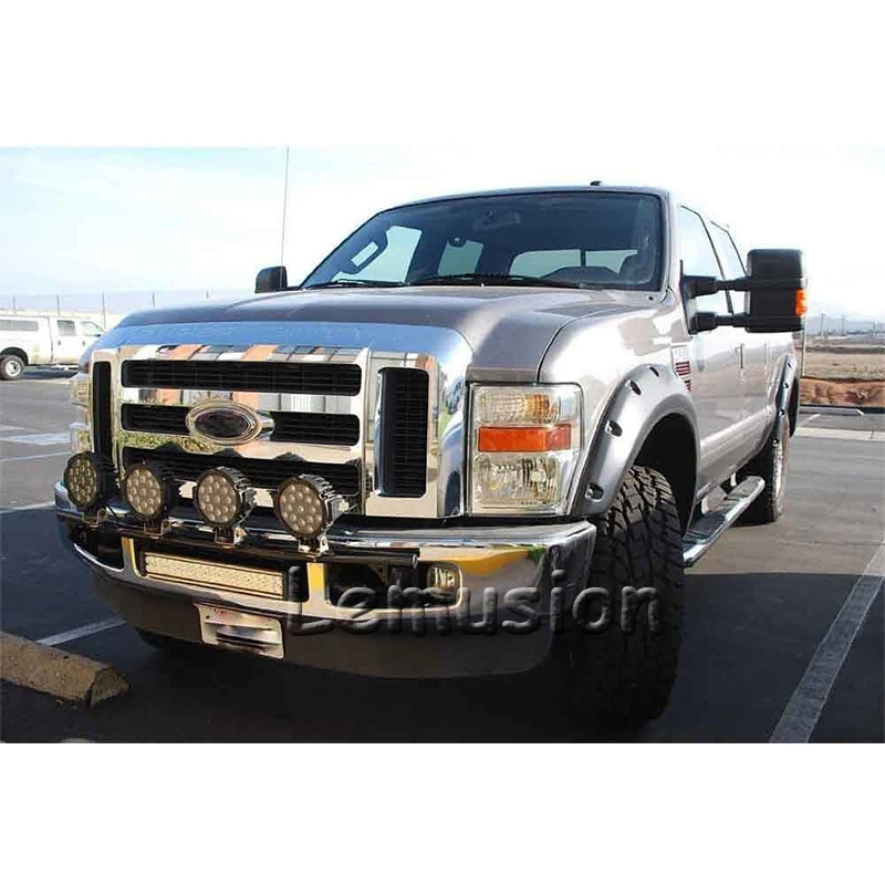 7 дюймов 51 Вт Автомобильный светодиодный рабочий светильник бар 12 В Круглый