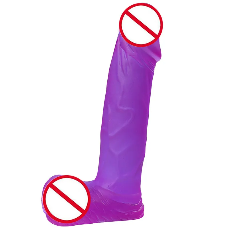 Gode Realiste яркий массажный фаллоимитатор с присоской для мастурбации массажер