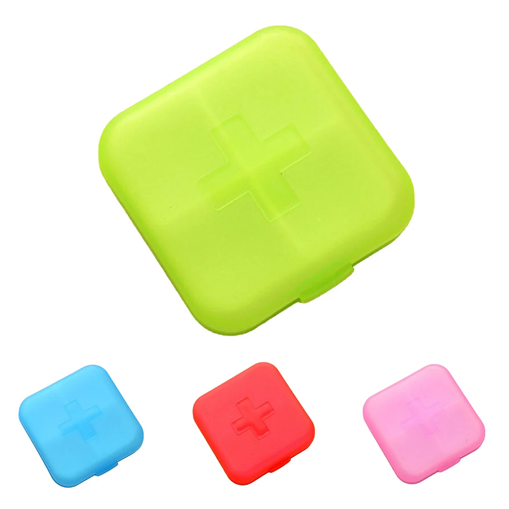 Pill Box Travel Case Splitter Organizer Medicine Cutter Container Dispenser Capsule Holder Organiser Hot Sale | Красота и здоровье
