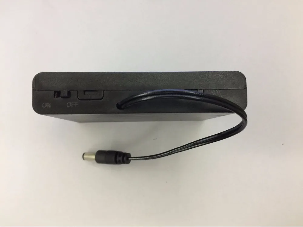 Лидер продаж новинка 6 х АА батарейный отсек держатель для хранения с DC 2 1