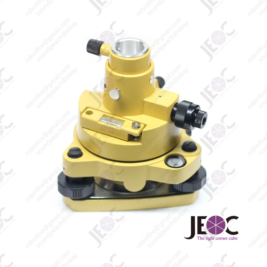 Topcon style Tribrach& Adapter, с оптическим отвесом, желтый красный серый верблюжий