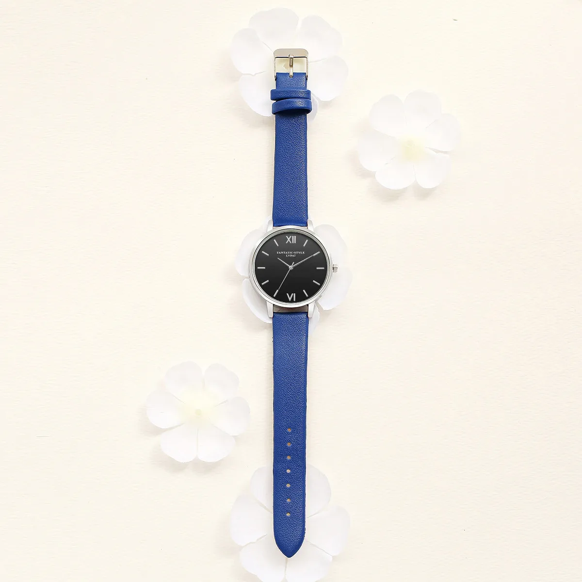 Женские часы Ретро дизайн кожаный ремешок Аналоговый сплав кварцевые наручные