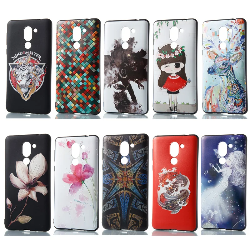 Soft Case Coque For Huawei Honor 6X 7X Nova 2i 3i 7c mate9 10 p8 p9 lite7 plus Capa SmartPhone Back Cover Silicone Fundas Skin | Мобильные