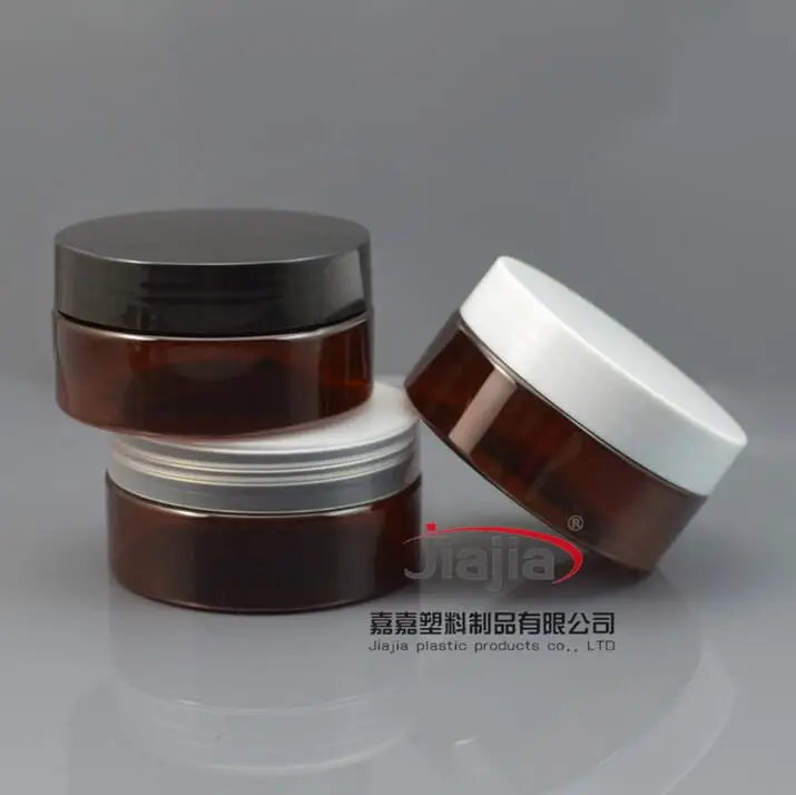 80 мл коричневая банка для домашних животных с прозрачной/черной/белая