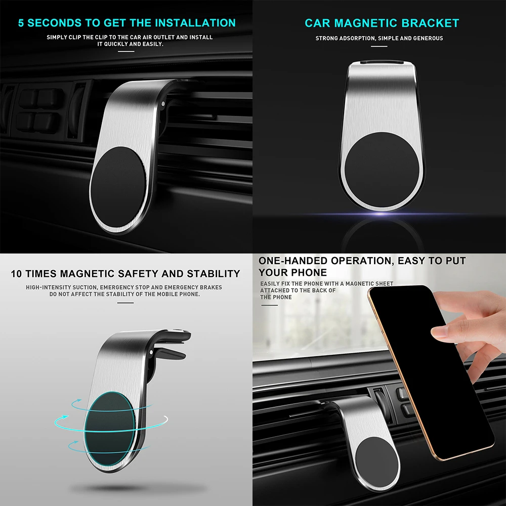 2019 держатель для телефона Магнитный кронштейн автомобиля Air Vent