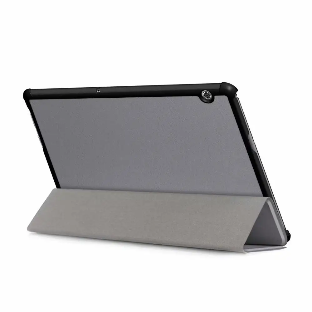 Ультратонкий чехол из искусственной кожи для huawei mediapad T5 AGS2-W09/L09/L03/W19 10," Чехол-подставка для планшета huawei mediapad T5 10 чехол