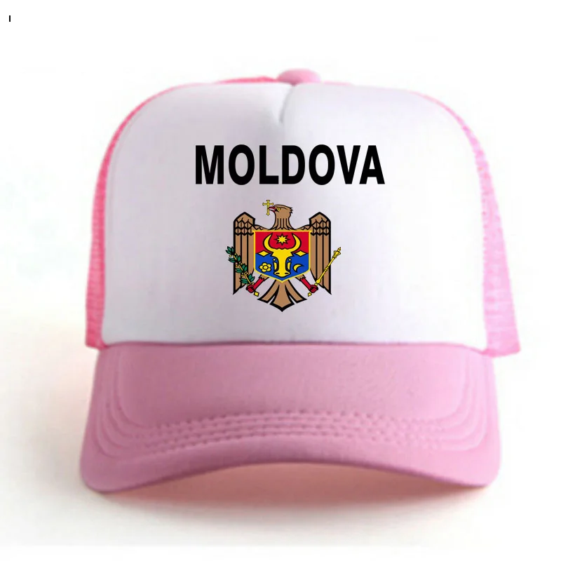 1002 Молдавия мужской Молодежный diy бесплатный индивидуальный номер mda Повседневная шляпа Национальный флаг md Национальный колледж бейсбольная кепка для мальчика - Цвет: 1002