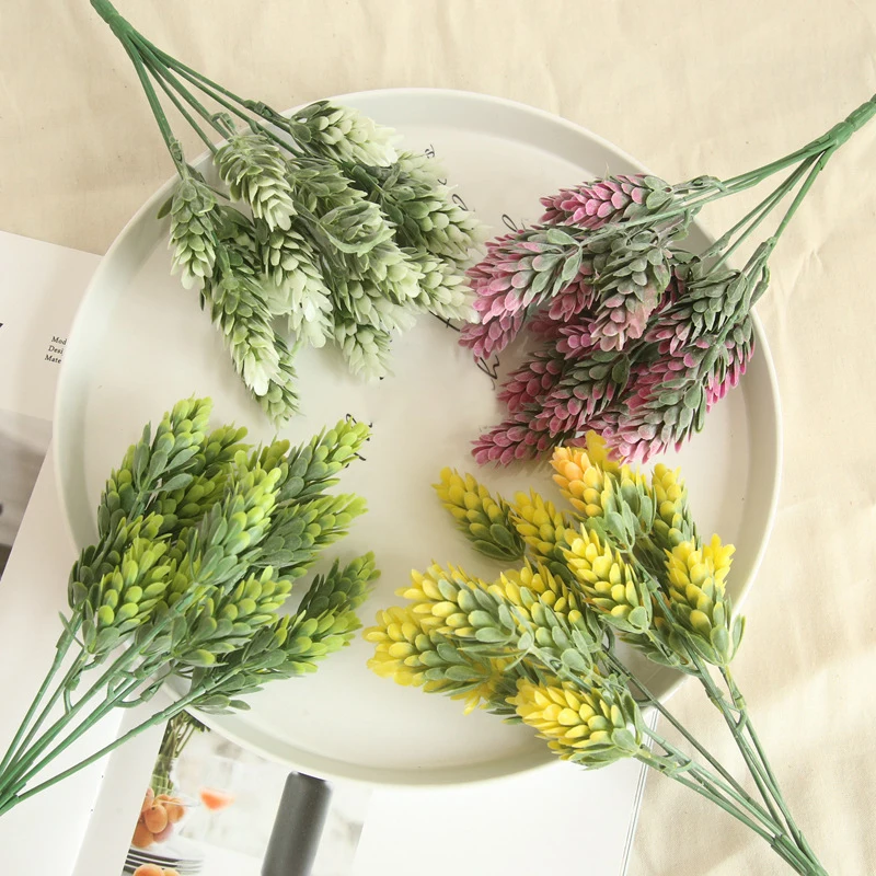 Свадебный декор искусственная сосна пластиковые цветы украшение для дома сделай