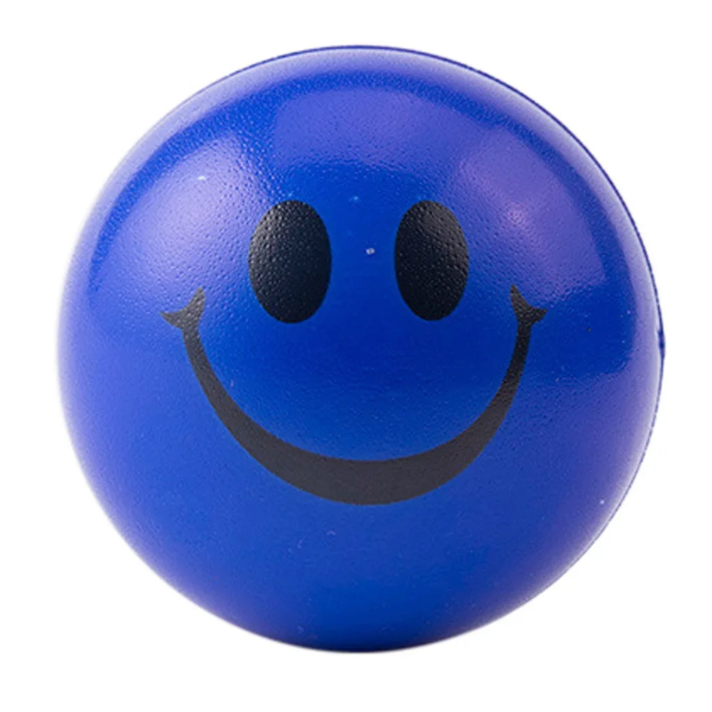 Happy Smile уход за кожей лица анти снятие стресса губка пены мяч руки запястье Squeeze упражнения мягкими медленно нарастающее при сжатии игрушечные лошадки CollectionZ04