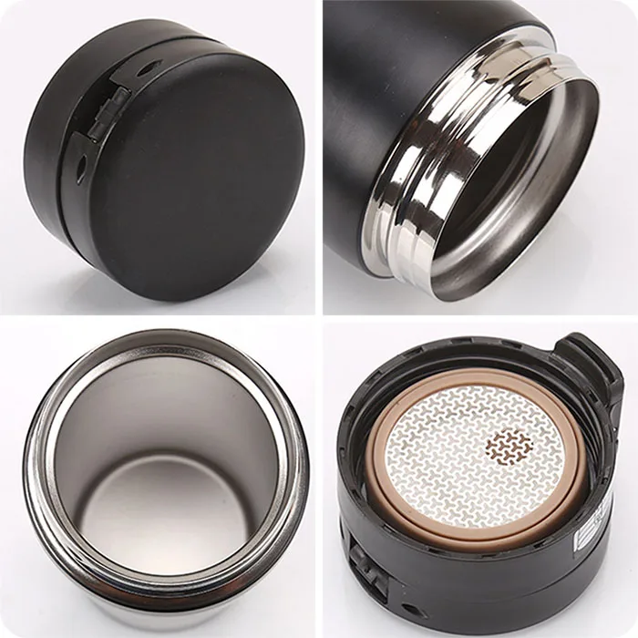 Transhome креативная кружка-термос для кошек кофейная Термочашка из нержавеющей стали Вакуумная фляжка для путешествий чашки и кружки Спортивная школьная посуда для напитков