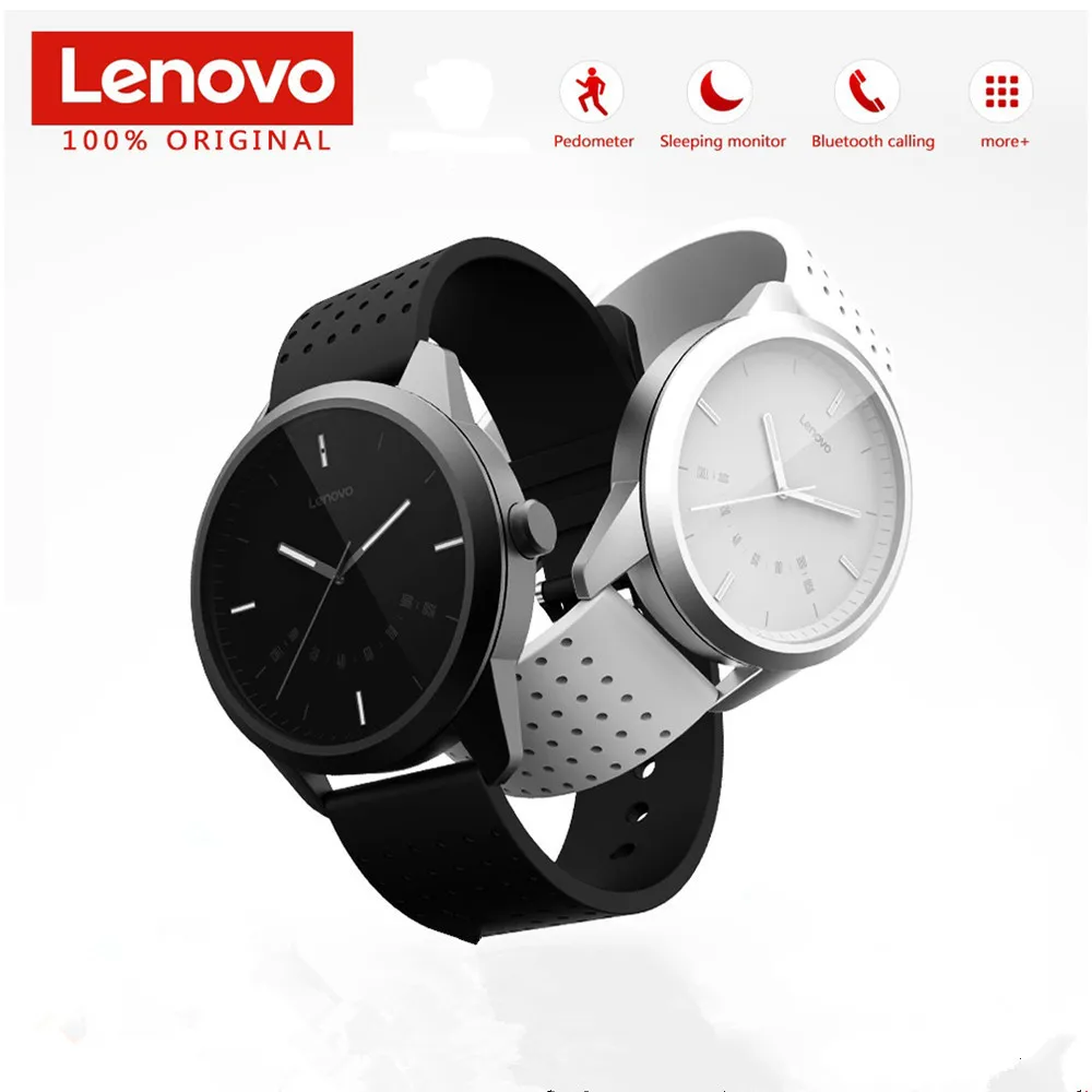 Оригинальные часы lenovo 9 Смарт для женщин и мужчин водонепроницаемый трекер сна