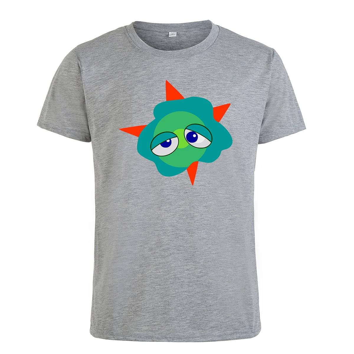 Пользовательские 3D футболка Для женщин Печатные Топы Мультфильм печаль облака