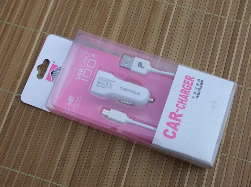 USB кабель + оригинальное автомобильное зарядное устройство YBY для Fly Cirrus 1 FS502 FS501