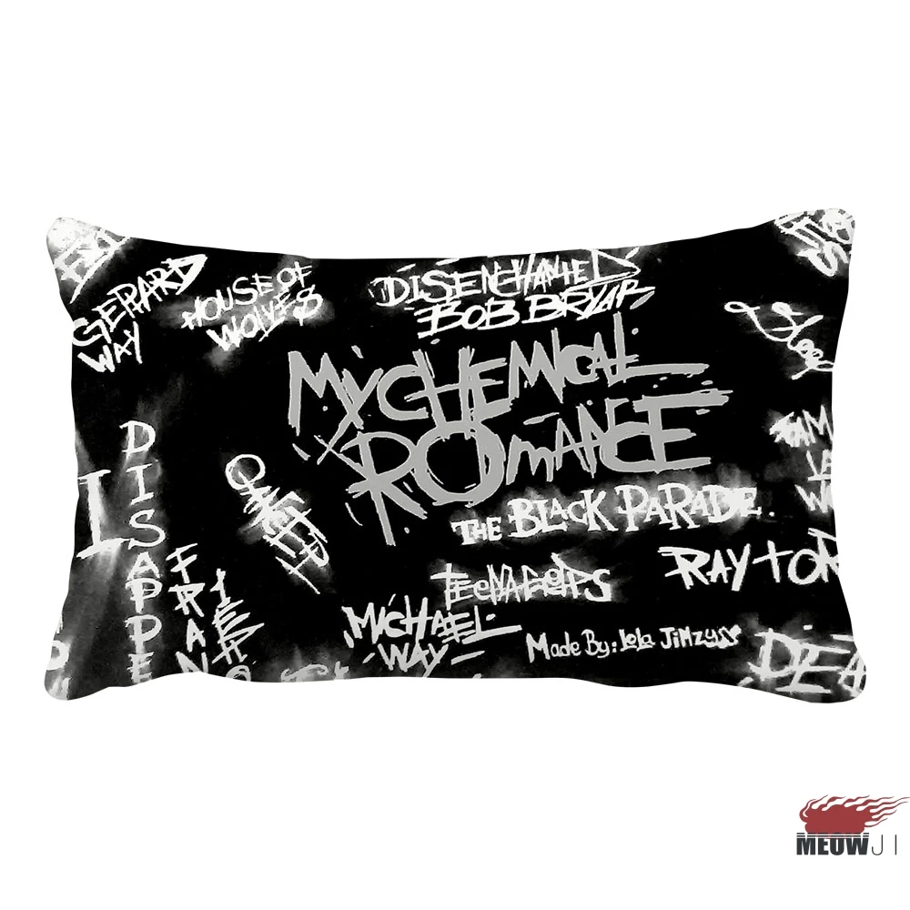 My Chemical Romance Band многоразмерная прямоугольная наволочка - Цвет: C