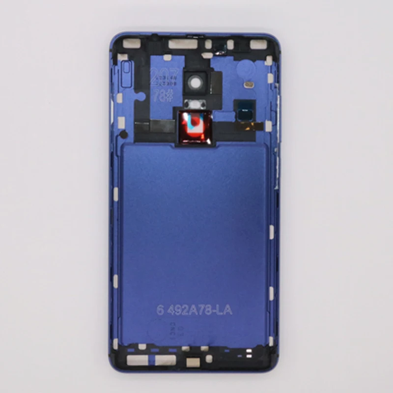 Для Xiao mi red mi Red mi Note 4 note4 запасные части задняя крышка батарейного отсека Корпус+ боковые кнопки+ Замена объектива вспышки камеры