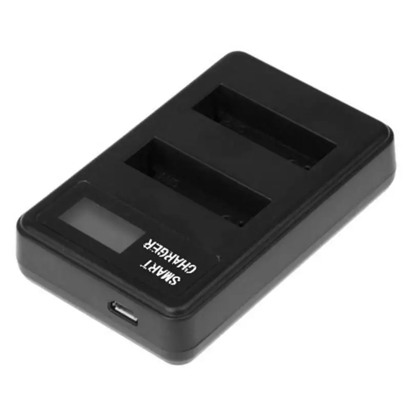 AHDBT-401 светодиодный экран дисплей двойной порт USB камера зарядное устройство для GoPro Hero 4 Экшн камеры