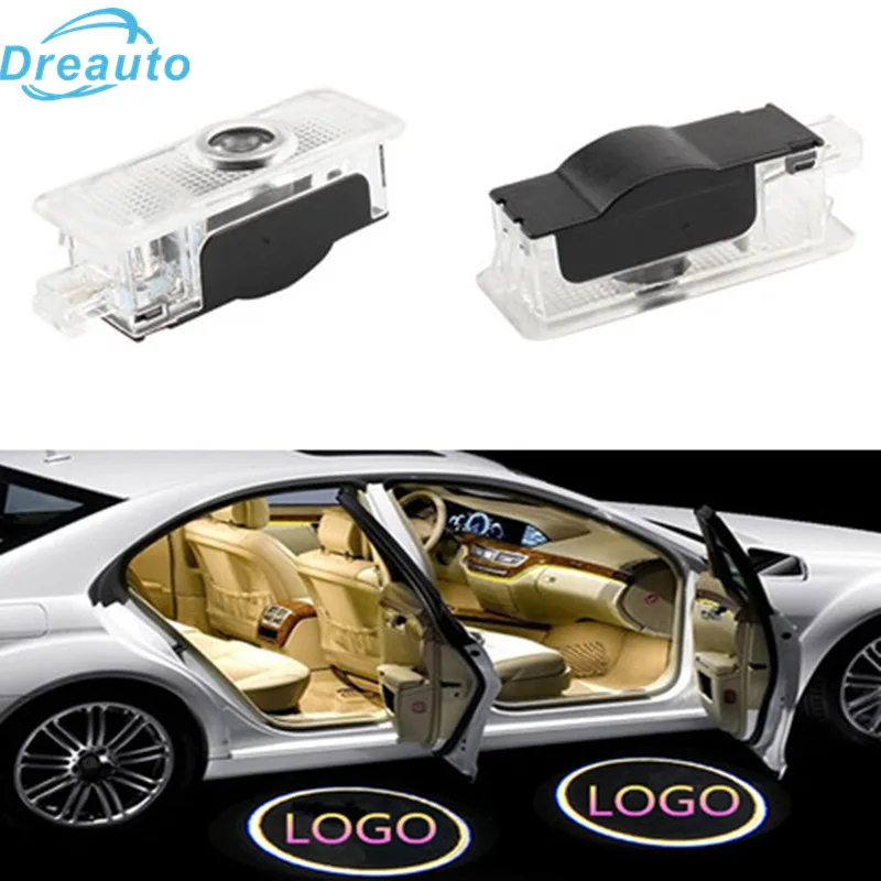 Dreauto 2x светодиодный Добро пожаловать подсветка дверей автомобиля лазерный