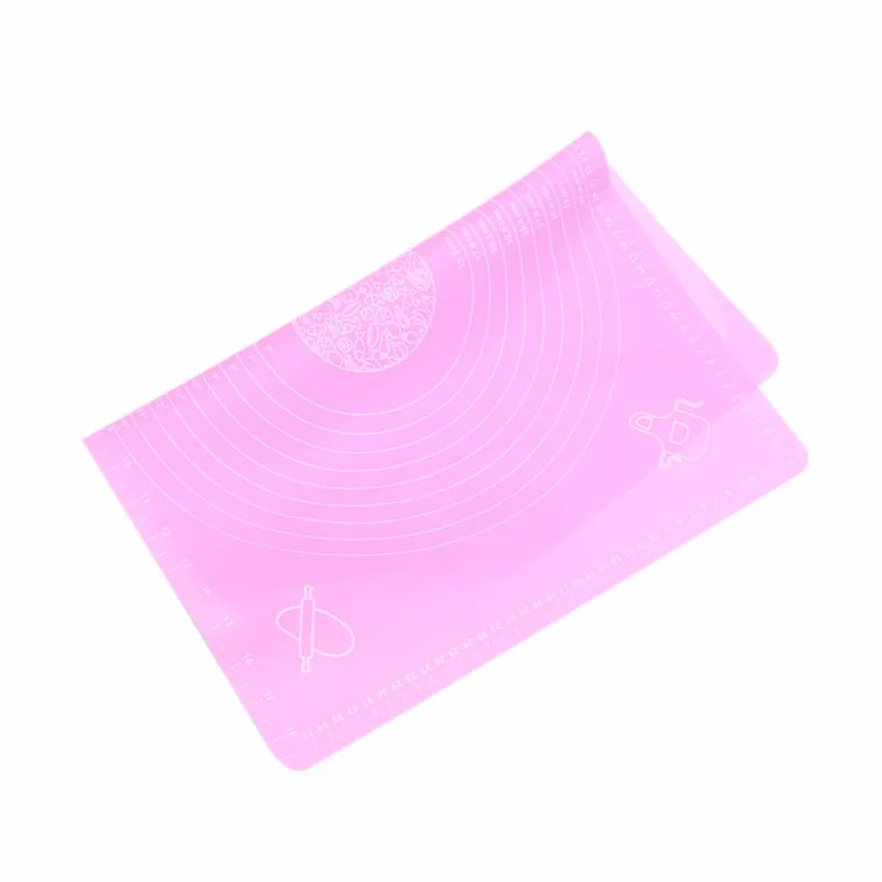 Ex-Большой силиконовый коврик для выпечки для духовки весы раскатки теста коврик для выпечки прокатки помадка, кондитерские изделия коврик с антипригарным покрытием жаропрочная посуда, Кулинария Инструменты