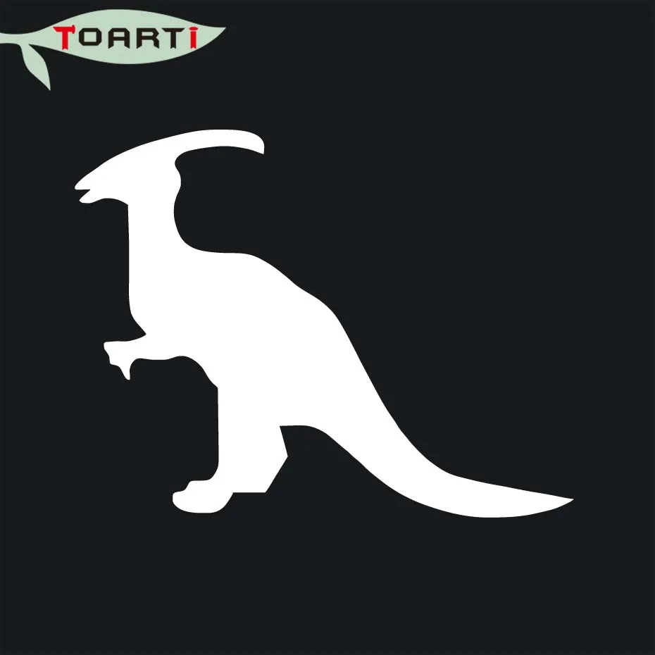 Hadrosaur наклейки для животных милые автомобиля с динозавром съемные