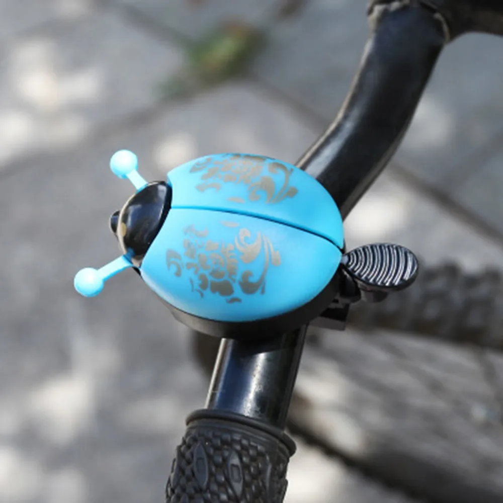 Lucu Sepeda Ladybug Bell Ladybird Alarm Sepeda Logam Stang Tanduk Aksesoris Sepeda Buzina De Bicicleta Alarme Sonnette