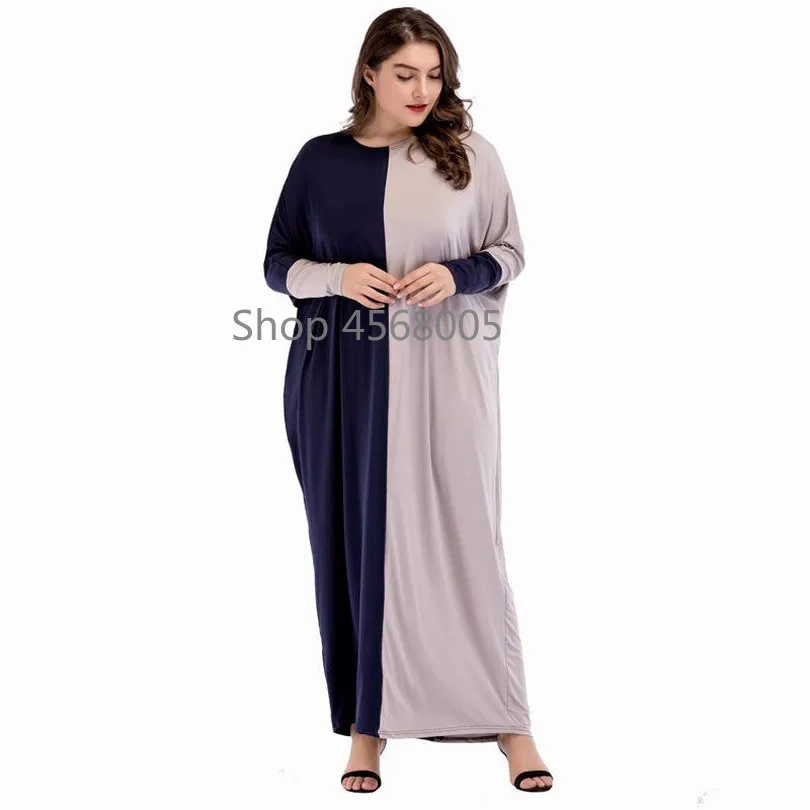 Moslim Abayas женская одежда лоскутное одеяло 2018 осень весна длинное платье кафтан