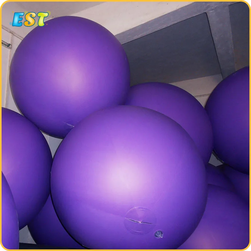 Бесплатная доставка 1 2 м надувной светящийся шар из ПВХ светодиодный мяч для