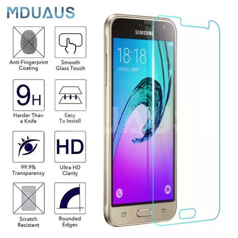 С уровнем твердости 9H закаленное Стекло на samsung Galaxy J3 J5 J7 A3 A5 A7 A6 A8 плюс A9 Экран защитная плёнка для НУА Вэй