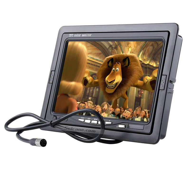 Seicane Универсальный 7 дюймовый HD 1024*600 TFT парковочный монитор система заднего вида