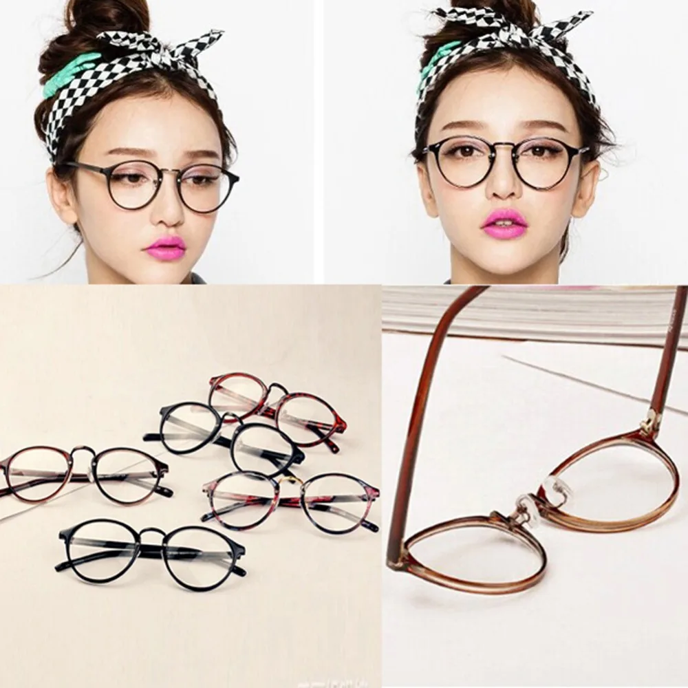 Новые мужские и женские очки Nerd прозрачные линзы унисекс ретро очки|nerd glasses clear