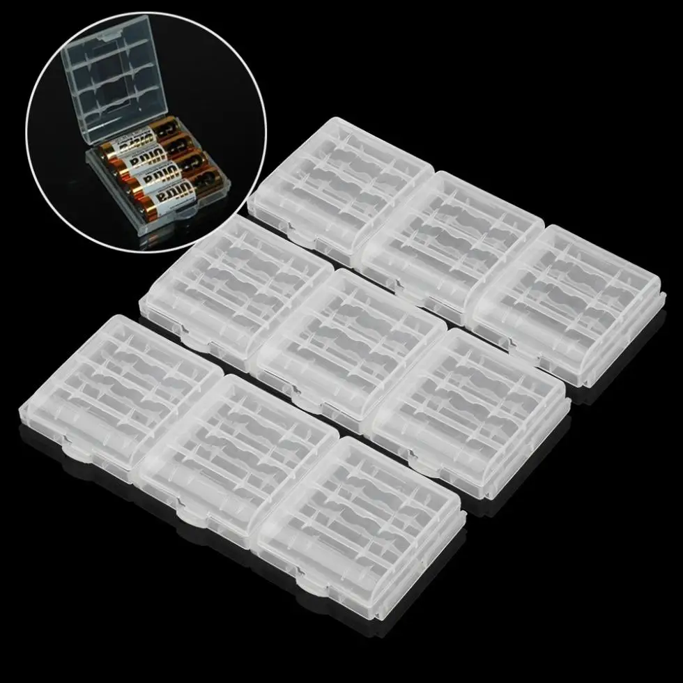 Чехол для батарей AA 8 шт. пластиковый чехол / AAA|battery holder|case aabattery case aa |