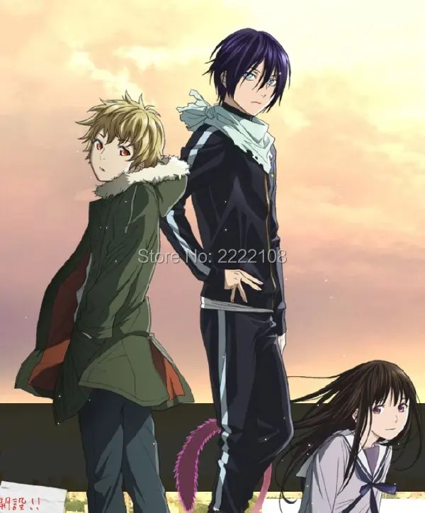 Хит продаж Аниме норагами юкине оливково зеленая куртка с капюшоном Косплэй