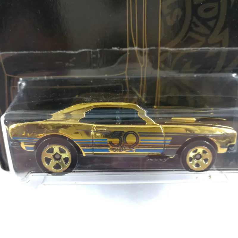 Автомобиль Hot Wheels Коллекционная модель Black Gold 50 я годовщина коллекция