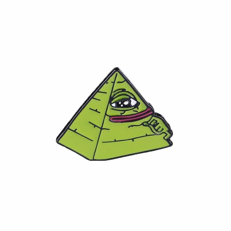 Лягушка Pepe Pin неможет человек брошь грустная Брошь обеспечивающим приятную носку