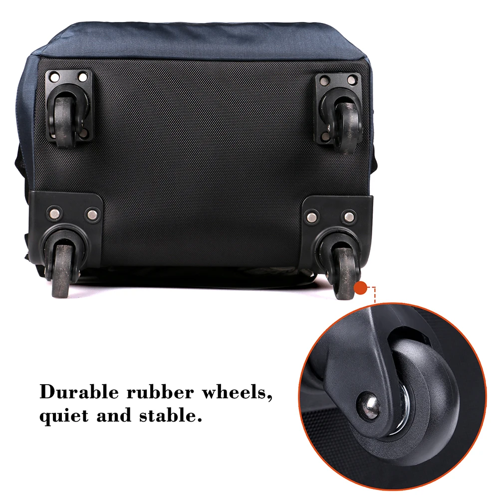 Aoking Нейлон водонепроницаемые багаж сумки тележки для мужчин и женщин прокатки