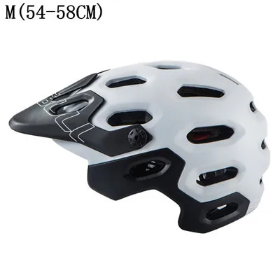 white - M CAIRBULL MTB дорожный велосипедный шлем дышащий Сверхлегкий велосипедный шлем каска защита головы цельно литые шлемы M/L - Цвет: white - M