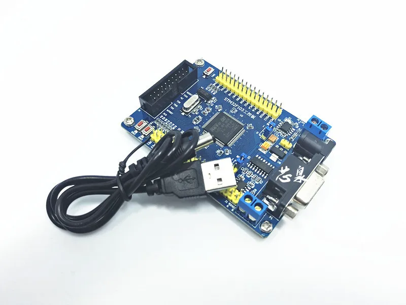 Обучающая плата для разработки промышленного контроля STM32F103VET6 система связи CAN