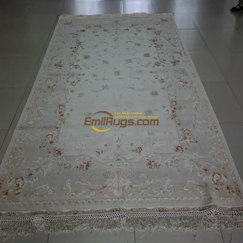 Чистый Шелковый ковер ручной работы шерсть традиционная Пряжка фэн шуй ковёр