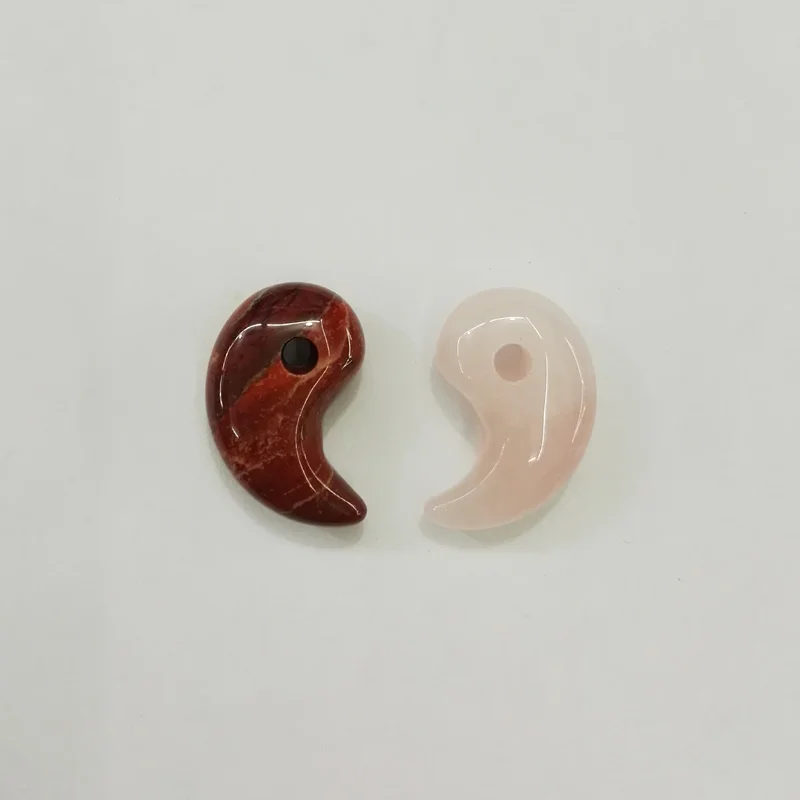 Модные подвески из натурального камня в форме крыла ожерелье для изготовления