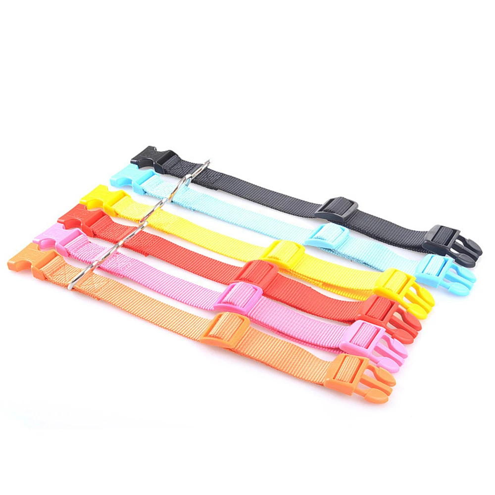 2017 Новейший цветной собачий ошейник Нейлоновый Регулируемый маленький для