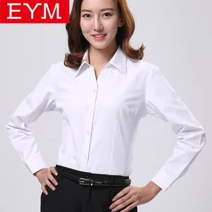 Женская офисная блузка, белая рубашка с длинным рукавом, для работы, для весны, 2021, 12 цветов, размера плюс