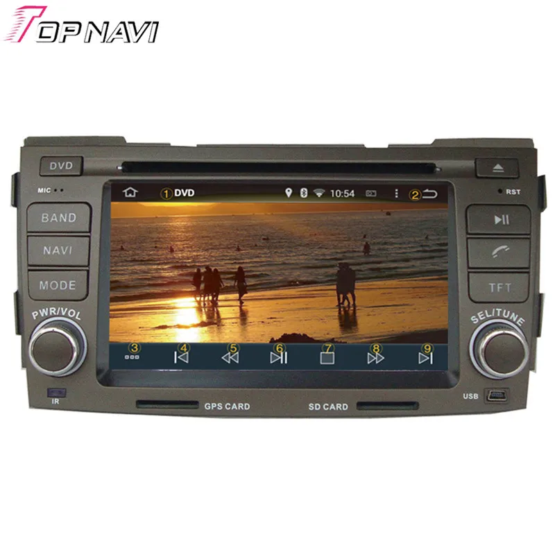 

Topnavi 6.2'' Quad Core Android 6.0 Car GPS Navigation for HYUNDAI SONATA 2009-2010 Autoradio DVD Multimedia Audio Stereo