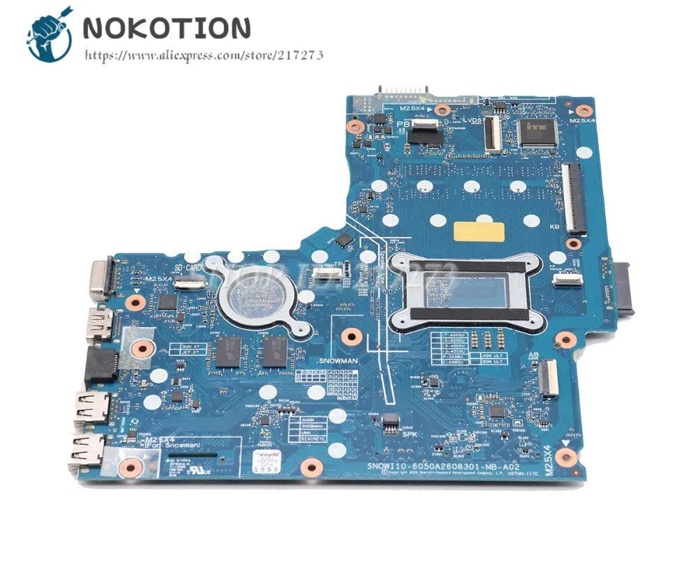 NOKOTION 6050A2608301-MB-A02 746029-001 746029-501 для HP 248 G1 материнская плата ноутбука I3-4010U процессор