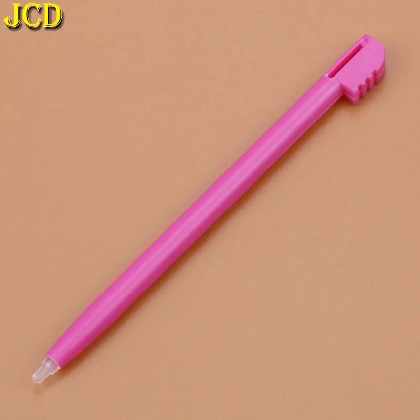 JCD 1 шт., 12 цветов, игровая консоль, пластиковый стилус для сенсорного экрана, стилус, ручка для пульта ДУ DS Lite NDSL, аксессуары для игр - Цвет: Rose red