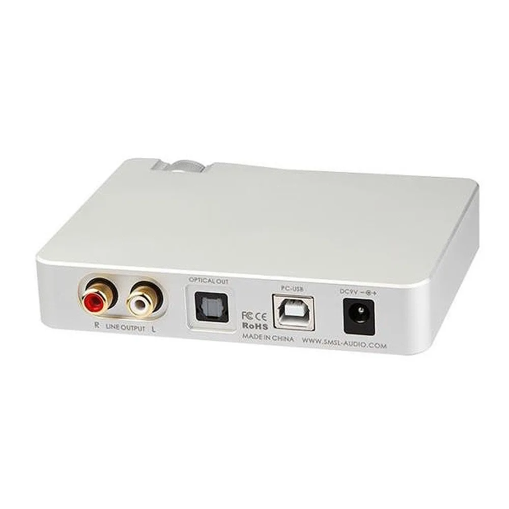 SMSL ВМВ V2 Hifi аудио USB ЦАП 32Bit/384 кГц декодер CM6631A ES9023 с усилителем для наушников Вход
