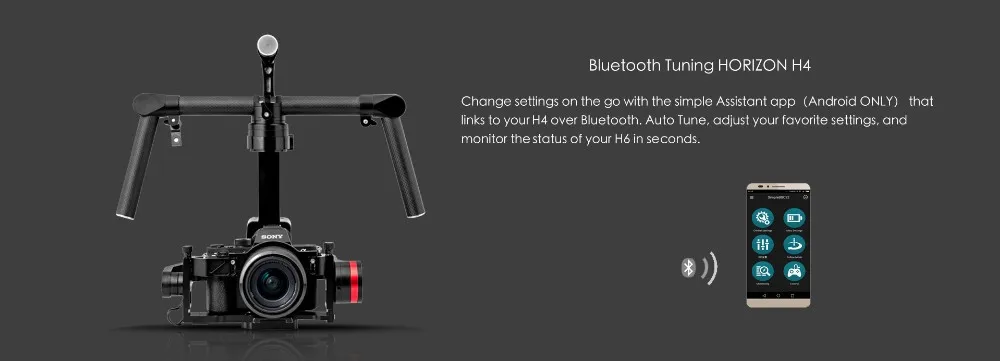 BeStableCam H4 горизонт Бесщеточный Ручной Камера Gimbal стабилизатор для panasonic gh4/sony a7s/BMPCC беззеркальных цифровой Камера